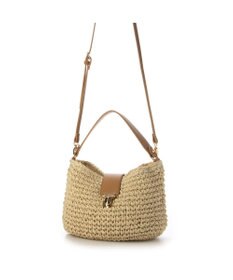 UNBILLION cachecache 差し込みフラップ2wayワンハンドルクロッシェトート