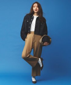 UNFILO beauty warm ワイドパンツ