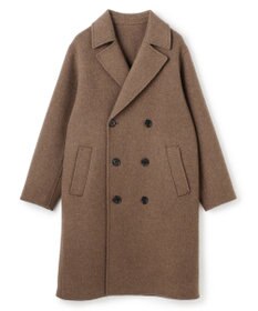 JOSEPH HOMME 【LEON掲載】【新素材】ウールキャメルリバー　ダブルブレストチェスターコート