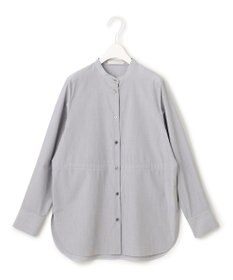 ICB 【洗える】 クリーンブロード バンドカラーシャツ