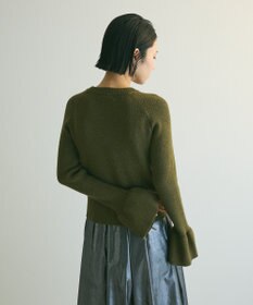 Green Parks armonia．袖フレアニットプルオーバー