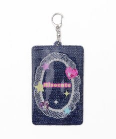 WEGO 【痛バ＆推し活グッズ】デニムグラフィックカードホルダーキーホルダー