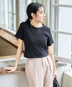 WEGO 【洗える/SML】コンパクトリブT