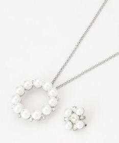 TOCCA PEARL BIJOUX SET BROOCHNECKLACE 3WAYブローチネックレス