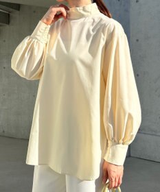 UNFILO ハイネックブラウス