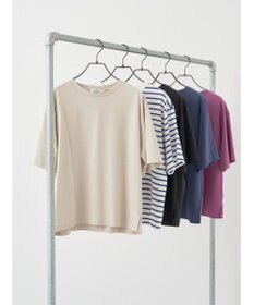 earth music&ecology ＢＯＸシルエットＴ（汗じみ防止）