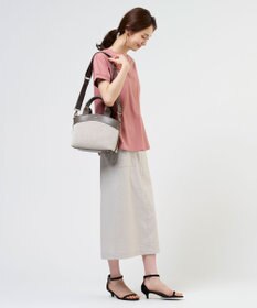 J.PRESS LADIES プレーティングジャージー チュニック丈 カットソー