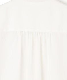 23区 L 【洗える】エンブロイダリー コンビ ブラウス