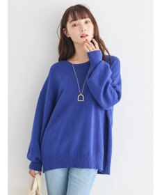 AMERICAN HOLIC バイパチ袖ボリュームニットプルオーバー　