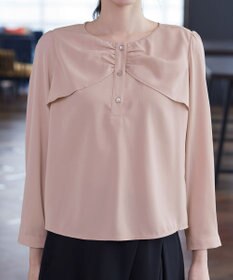 Tiaclasse L リボン風ブラウス