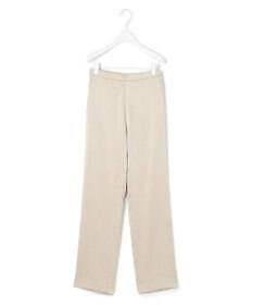 ICB L 【MAG×スタイリストコラボ】シャイニーシアーニット×サテンストレートパンツ