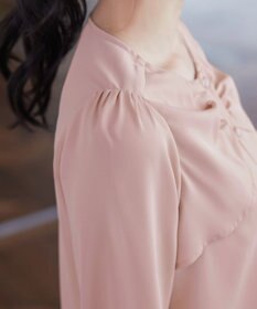 Tiaclasse L リボン風ブラウス