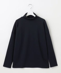 自由区 【洗える】ビンテージパールタートルネック カットソー