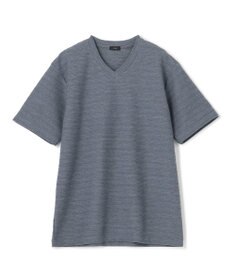 JOSEPH HOMME メランジリップル　Vネックカットソー