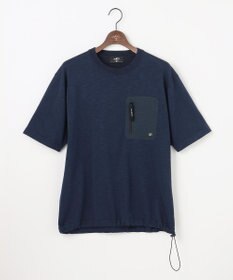 JOSEPH ABBOUD MOUNTAIN 【サステイナブル】オーガニックコットンアセテート ニットＴシャツ