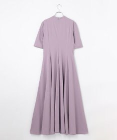 #Newans 【ANSWER for シティライフ】乾燥機対応！フィット&フレアロングワンピース