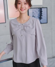 Tiaclasse L リボン風ブラウス