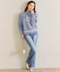 Feroux レタードハイネック プルオーバー