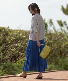 Green Parks すっきりウエストティアードスカート