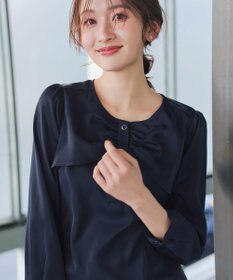 Tiaclasse L リボン風ブラウス