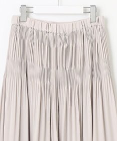 自由区 S 【セットアップ対応・洗える】ライトサテンプリーツ スカート