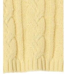 Green Parks ショート丈ケーブルニットプルオーバー