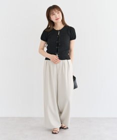 Green Parks ・ｓｗｉｎｇ　ｂｙ　フロントリボンプルオーバー