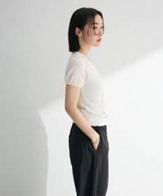 Green Parks ・ｓｗｉｎｇ　ｂｙ　フロントリボンプルオーバー