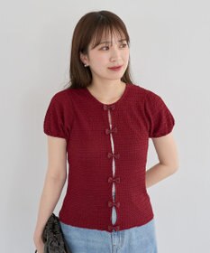 Green Parks ・ｓｗｉｎｇ　ｂｙ　フロントリボンプルオーバー