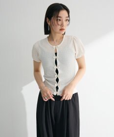 Green Parks ・ｓｗｉｎｇ　ｂｙ　フロントリボンプルオーバー