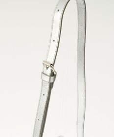 russet ソフトレザーシンプルショルダーバッグ【silver】(CE-1462)