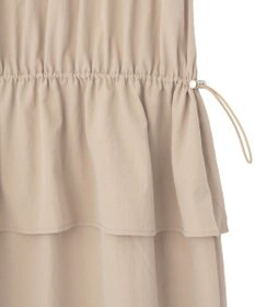 Green Parks ペプラムドッキングワンピース