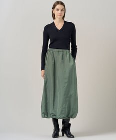 ICB L エステルメモリータフタ バルーンスカート