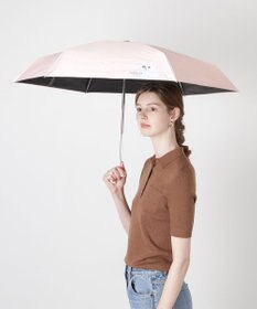 MOONBAT 【 遮光率100％/遮熱/UV/コンパクト】PAUL&JOE ACCESSOIRES(ポール&ジョー) 晴雨兼用日傘  ジプシー カットワーク 5段折りたたみ傘