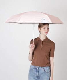 MOONBAT 【 遮光率100％/遮熱/UV/コンパクト】PAUL&JOE ACCESSOIRES(ポール&ジョー) 晴雨兼用日傘  ジプシー カットワーク 5段折りたたみ傘