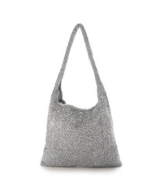 UNBILLION カシュカシュ cachecache / シャギーラメワンハンドルトートバッグ