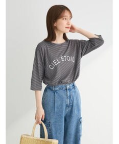 Green Parks シアーボーダーロゴプルオーバー