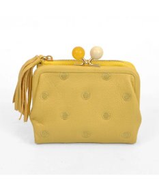 UNBILLION ペルケ perche / アクリル玉がま口2つ折り財布