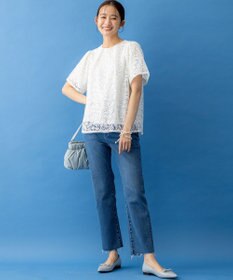 組曲 L ミッドデニム パンツ