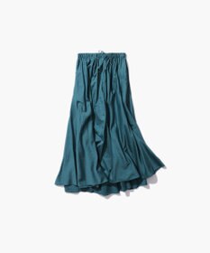 ATON MICRO COTTON SATIN | ギャザースカート