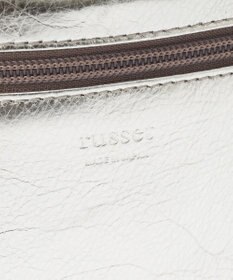 russet ソフトレザーシンプルショルダーバッグ【silver】(CE-1462)