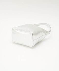 russet ソフトレザーシンプルショルダーバッグ【silver】(CE-1462)