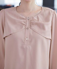 Tiaclasse L リボン風ブラウス