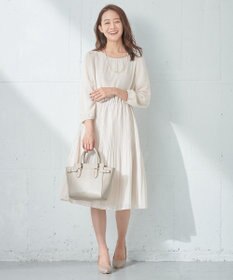 ANY SIS 【洗える】フェミニンプリーツ ワンピース