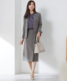 ANY SIS 【保温効果/ストレッチ】シリーズ累計13万枚突破！ビューティサーモ ノーカラージャケット