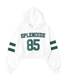 WEGO ナンバリングラインショートプルパーカー