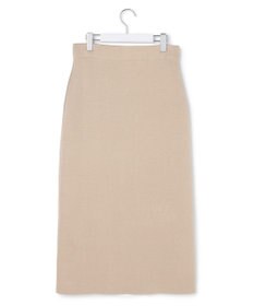 ICB L コットンポリエステルスムース ニットスカート