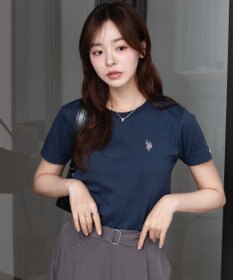 WEGO 【SMLサイズ展開】U.S. POLO ASSN.別注コンパクトTシャツ