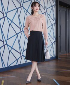 Tiaclasse L リボン風ブラウス