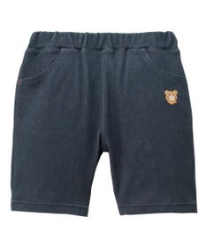 MIKI HOUSE HOT BISCUITS 【80-120cm】【Everyday Series】ワンポイント ストレッチ6分丈パンツ